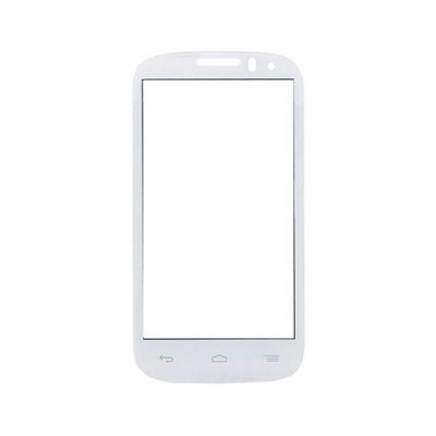 Replacement Front Glass For Alcatel One Touch Pop C5 White By - Maxbhi.com