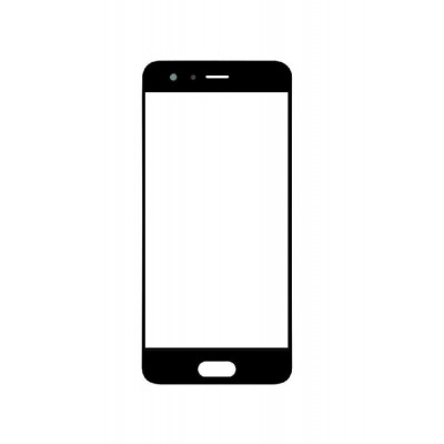 Replacement Front Glass For Honor 9 Black By - Maxbhi.com