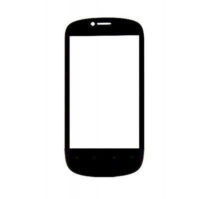 Replacement Front Glass For Huawei U8850 Vision Black By - Maxbhi.com