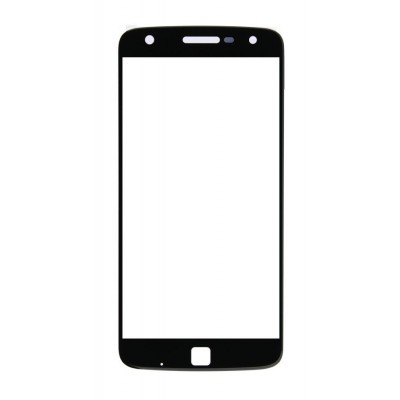 Replacement Front Glass For Moto Z 64gb Black Gold By - Maxbhi.com