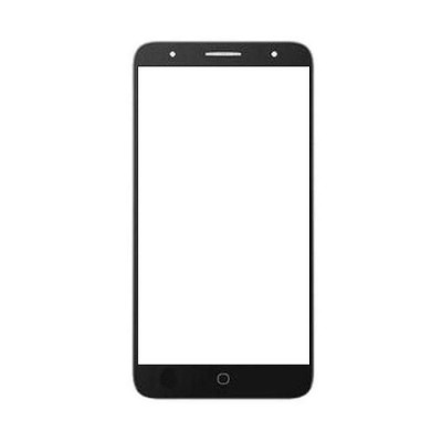 Replacement Front Glass For Tcl 560 Black By - Maxbhi.com