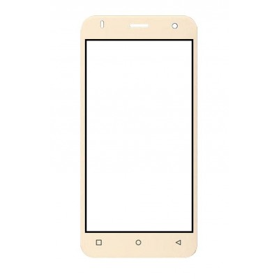 Replacement Front Glass For Zen Admire Dragon White By - Maxbhi.com