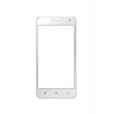 Replacement Front Glass For Adcom Thunder Kit Kat A47 White By - Maxbhi.com