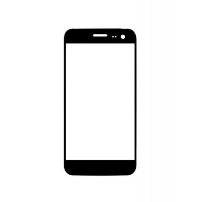 Replacement Front Glass For Imobile Iq 1.1. Black By - Maxbhi.com