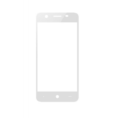 Replacement Front Glass For Lephone W12 White By - Maxbhi.com