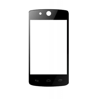 Replacement Front Glass For Mtech Bravo 3g Black By - Maxbhi.com