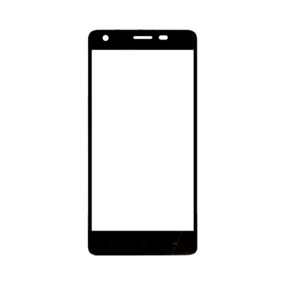 Replacement Front Glass For Oukitel K6000 Pro Black By - Maxbhi.com