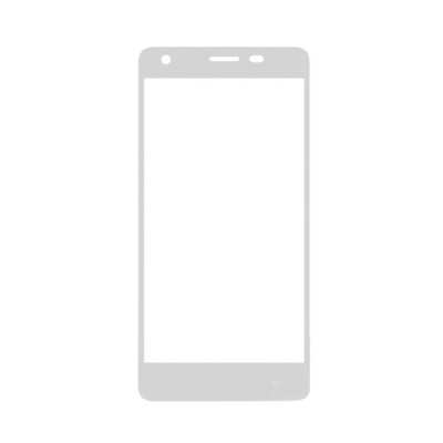 Replacement Front Glass For Oukitel K6000 Pro White By - Maxbhi.com