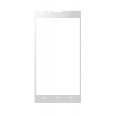 Replacement Front Glass For Videocon Infinium Z50 Nova White By - Maxbhi.com