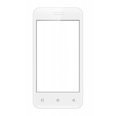 Replacement Front Glass For Zen Admire Curve White By - Maxbhi.com