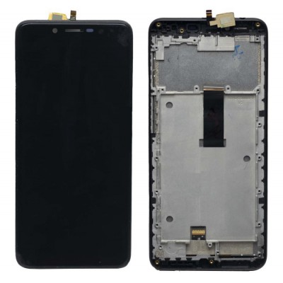 Lcd With Touch Screen For Ivoomi I1s Black By - Maxbhi Com