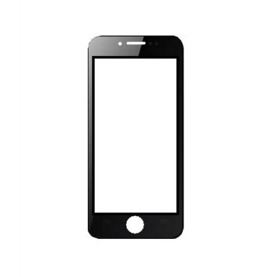 Replacement Front Glass For Maxx Ax5 Black By - Maxbhi.com