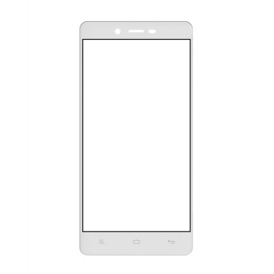 Replacement Front Glass For Rivo Rhythm Rx80 White By - Maxbhi.com