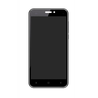 Lcd With Touch Screen For Mtech Turbo L9 White By - Maxbhi.com