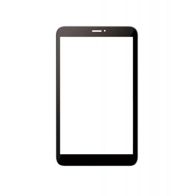 Replacement Front Glass For Leafline L8 Black By - Maxbhi.com