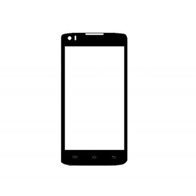 Replacement Front Glass For Rage Grace White By - Maxbhi.com