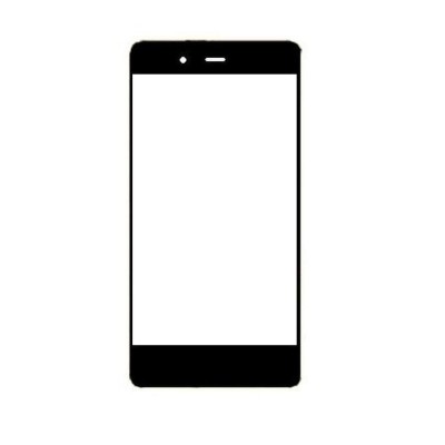 Replacement Front Glass For Videocon Krypton V50fa Black By - Maxbhi.com