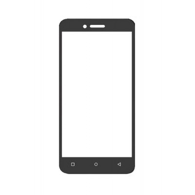 Replacement Front Glass For Zen Admire Glam Black By - Maxbhi.com