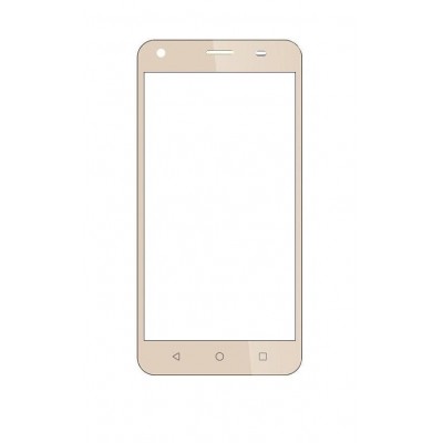 Replacement Front Glass For Ziox Quiq Flash 4g Gold By - Maxbhi.com