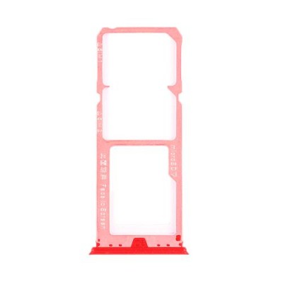 Sim Card Holder Tray For Oppo F7 Red - Maxbhi Com