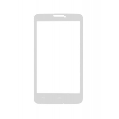 Replacement Front Glass For Alcatel One Touch Scribe Easy White By - Maxbhi.com