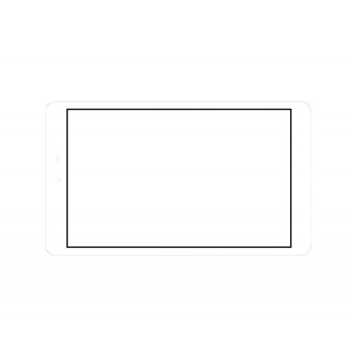 Replacement Front Glass For Chuwi Hi8 Black By - Maxbhi.com