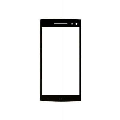 Replacement Front Glass For Elephone G6 Black By - Maxbhi.com