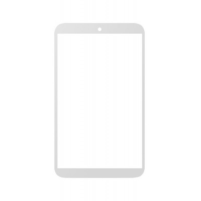 Replacement Front Glass For Alcatel Pop 8s White By - Maxbhi.com