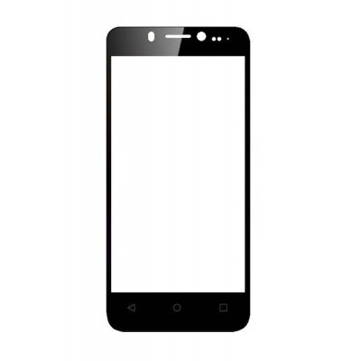 Replacement Front Glass For Hitech Air A3i Black By - Maxbhi.com