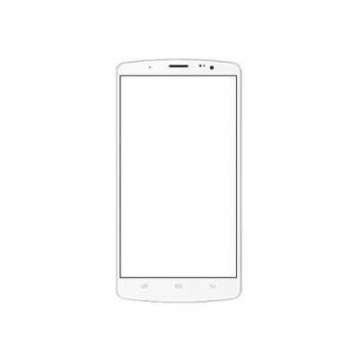 Replacement Front Glass For Kazam Trooper 455 White By - Maxbhi.com