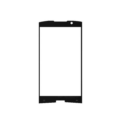 Replacement Front Glass For Lumigon T3 Black By - Maxbhi.com