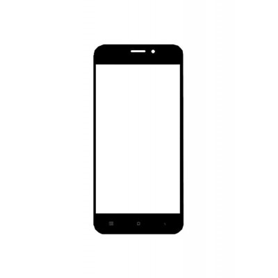 Replacement Front Glass For Vox Mobile Kick K7 White By - Maxbhi.com