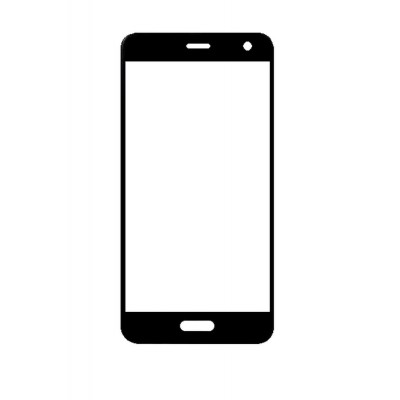 Replacement Front Glass For Wammy Titan 4 White By - Maxbhi.com