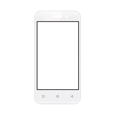 Replacement Front Glass For Zen Admire Glow White By - Maxbhi.com