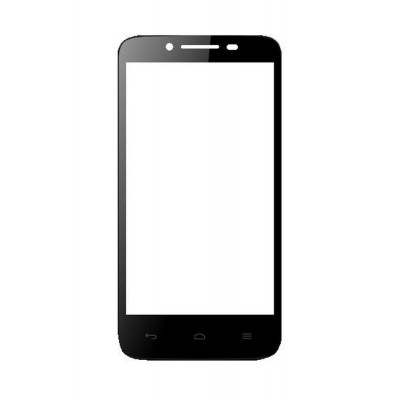 Replacement Front Glass For Zen Ultrafone 502 Black By - Maxbhi.com