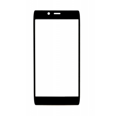 Replacement Front Glass For Alcatel One Touch Idol Alpha 16gb Black By - Maxbhi.com