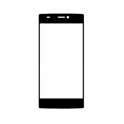 Replacement Front Glass For Blu Vivo Iv D970l Black By - Maxbhi.com