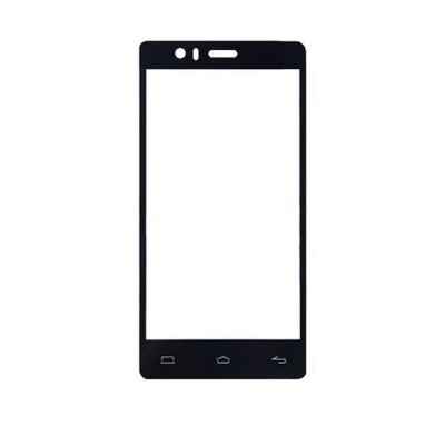 Replacement Front Glass For Bq Aquaris E5s Black By - Maxbhi.com