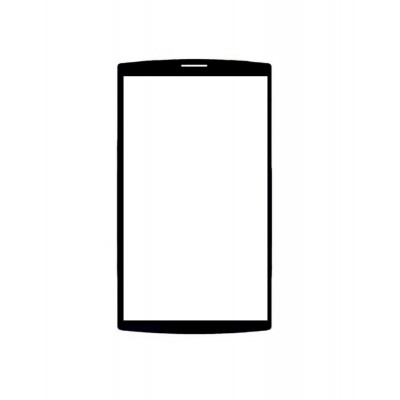 Replacement Front Glass For Zomo Sprint Max White By - Maxbhi.com