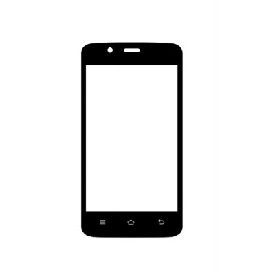 Replacement Front Glass For Cheers Smart 40 Black By - Maxbhi.com