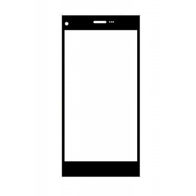 Replacement Front Glass For Digimac 3x Black By - Maxbhi.com