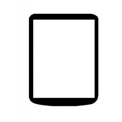 Replacement Front Glass For Itel Mobiles Lampson White By - Maxbhi.com