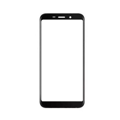 Replacement Front Glass For Meiigoo S8 Black By - Maxbhi.com