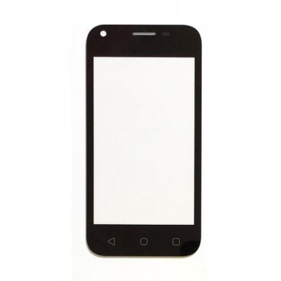 Replacement Front Glass For Zte A110 Black By - Maxbhi.com