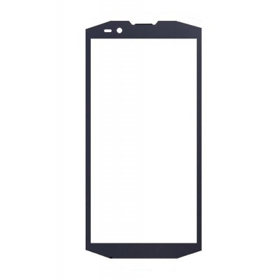 Replacement Front Glass For Blackview Bv9000 Pro Silver By - Maxbhi.com