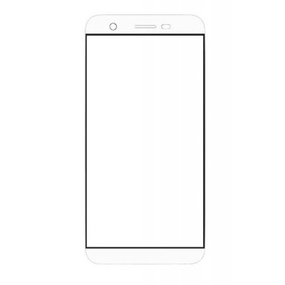 Replacement Front Glass For Centric L1 White By - Maxbhi.com