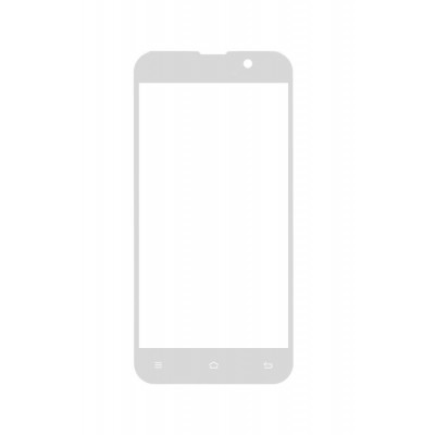 Replacement Front Glass For Hasee X50 Ts White By - Maxbhi.com