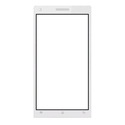 Replacement Front Glass For Hsl Y501 Plus White By - Maxbhi.com