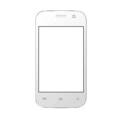 Replacement Front Glass For Maxx Genx Droid7 Ax352 White By - Maxbhi.com