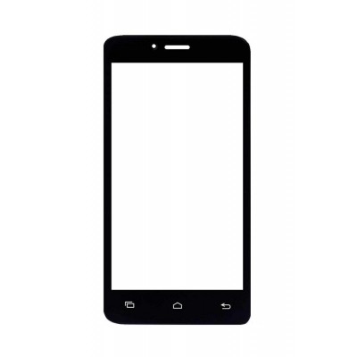 Replacement Front Glass For Rio Mobile Paris Black By - Maxbhi.com